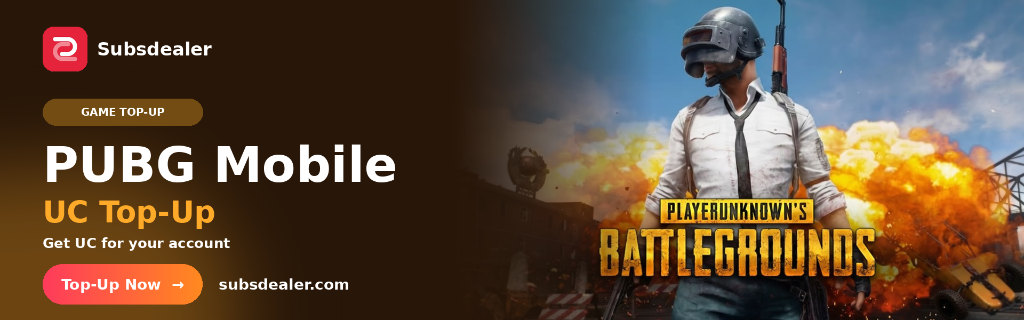 PUBG Mobile UC Top-Up
